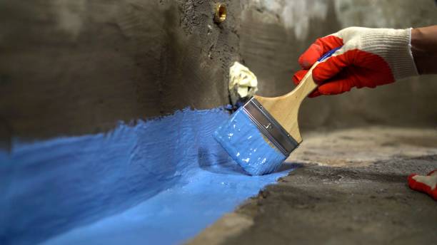 SJ Waterproofing Pros commercial waterproofing team near Bunker Hill, IL